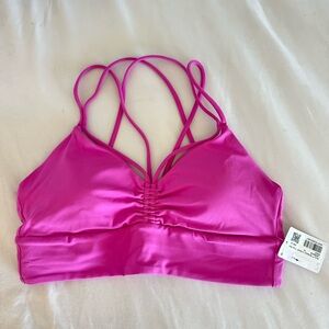 NWT Lululemon sports bra Nulu Strappy V-Neck yoga bra SIZE 10
